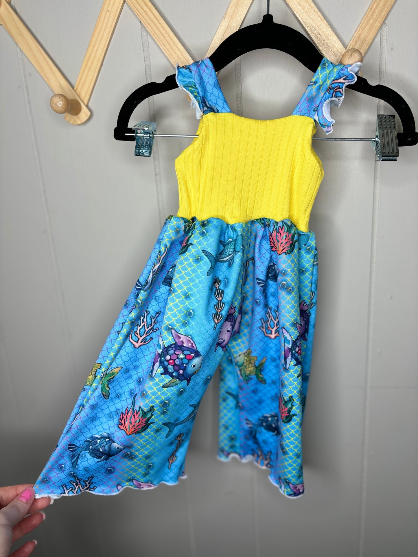 The Rainbow Fish Natalia Romper
