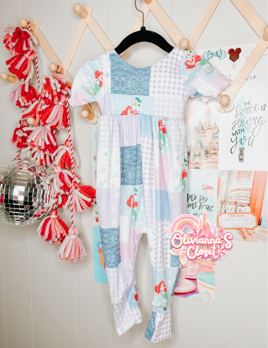 Life is The Bubbles Mag Romper